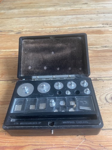 Vintage chemist weights - ,