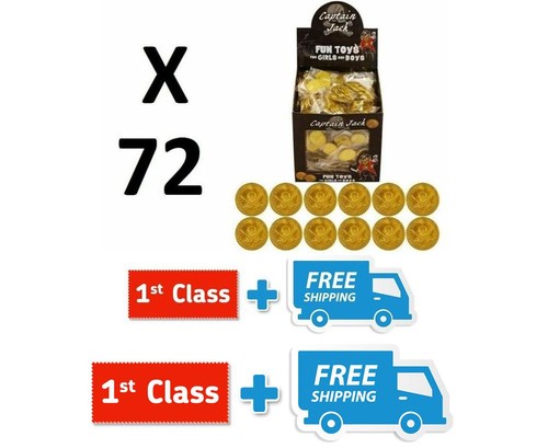 Plastic gold pirate - 72,