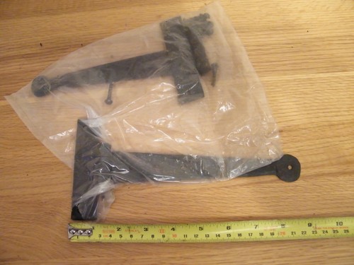 Hand forged tee hinge - forged,