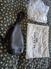 Coach Dominic Leather Sling