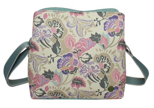 Earth squared jacobean canvas - earth,