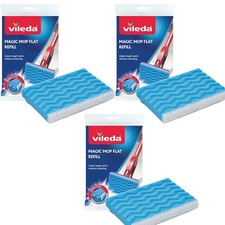 3x VILEDA Magic Flat Mop