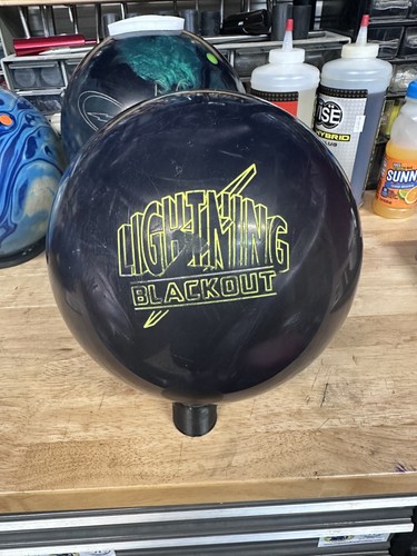 Used bowling ball 15lb - -,