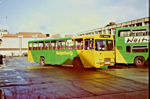 Original 35mm bus slide - bus,