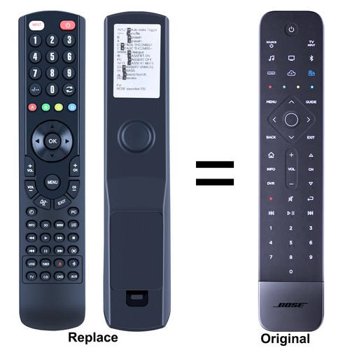 New replacement remote control - new,