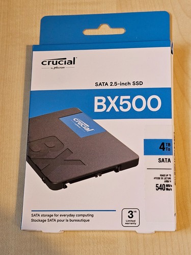 4tb crucial bx500 sata - crucial,