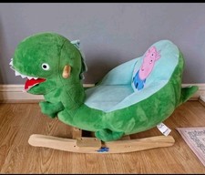 Peppa pig dinosaur rocker