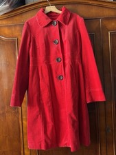 Boden Red Corduroy Coat Size
