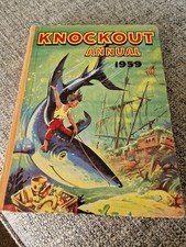 Knockout Annual.  Vintage Hardback Book 1959. Good Condition