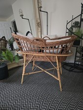 Vintage Bamboo Crib Stand &