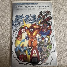 Transformers Wreckers 1 3H 2001 BotCon Exclusive Variant, 1st App Wreckers 