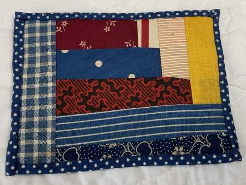 Antique patchwork quilt table - quilt,