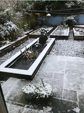 Welch Slate Monolith with Drilled Water Feature Conduit.