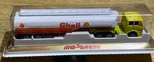MAJORETTE 364 SEMI-CITERNE MERCEDES SHELL TANKER YELLOW - BOXED - SEALED BLISTER