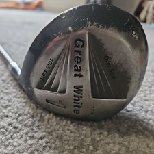 Great White Oversize 10.5 Loft Golf Club driver