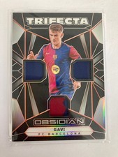 PANINI IMMACULATE COLLECTION 2024-25 GAVI FC BARCELONA TRIFECTA PATCH 57/99.