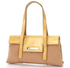 BVLGARI Canvas Leather Flap