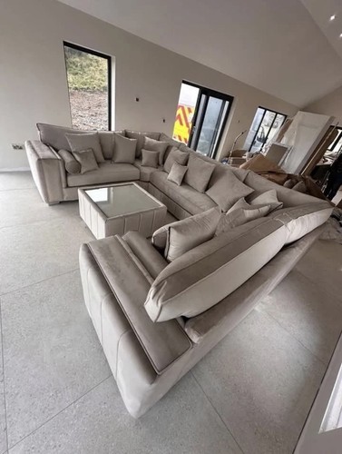 Shape corner sofa beige - beige,