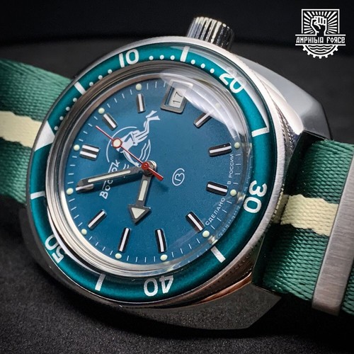 Vostok amphibia 710059 scuba - amphibia,