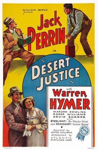 Desert justice poster - desert,