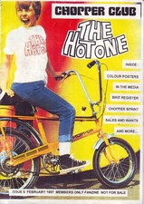 RALEIGH CHOPPER CLUB MAGAZINE "THE HOT ONE" ISSUE 5 FEBRUARY 1997
