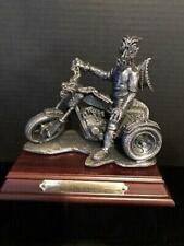 Large Dragon on TRIKE TRIKER Myth & Magic Large Pewter Collectable Sculpture MIB