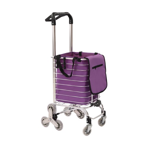 Foldable shopping trolley - foldable,