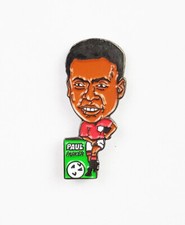 Manchester United Metal Pin Badge Paul Parker 1990s Vintage Rare o4