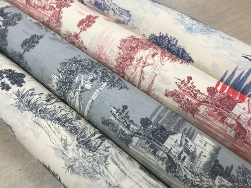 Designer cotton panama