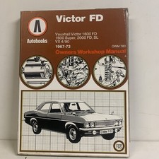 Vauxhall victor fd Autobook car workshop manual  