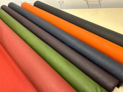 Waxed cotton fabric premium - waxed,