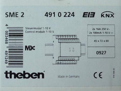 Theben sme2 control - theben, module