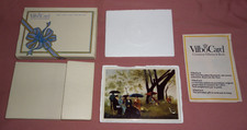 Vilbo Card THE PICNIC Ceramic Postcard by Villeroy & Boch c1980's Boxed & Unused