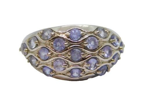 Sterling silver multi - silver, multi-stone