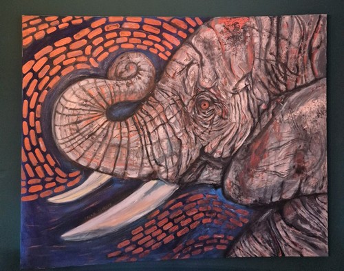 Large inch elephant - inch,