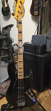 Fender Squier Classic Vibe '70s Jazz Bass Black Electric Bass Guitar