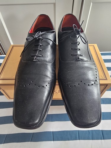 John white black oxford shoes - john,