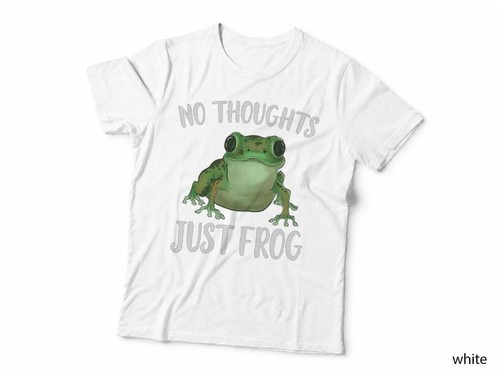 Thoughts just frog shirt - no, t-shirt