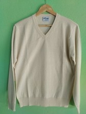 V-Neck Hemp Knitted Sweater Women's Long Sleeve, Breathable, Natural Fabric