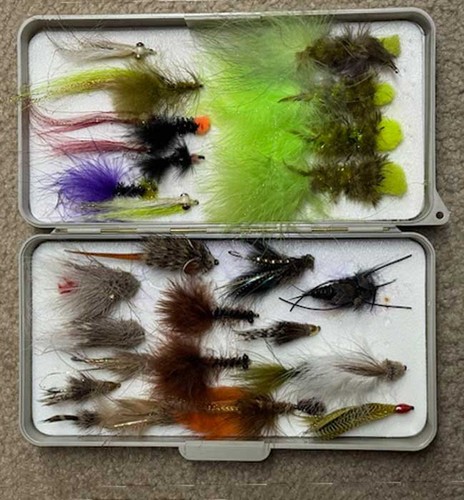 Orvis fly box with large - box,