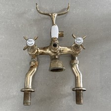 John Sydney Brassware LTD Antique Brass Mixer Tap