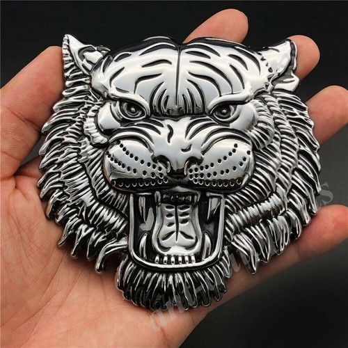 Chrome car badge - car,
