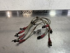 Subaru Impreza Wrx Sti Factory Braided Brake Lines Newage GD GG 2001-2007 Bug Bl