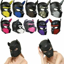 Puppy Dog Play Hood Head Mask