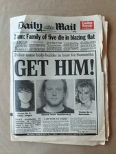 Newspapers Nov-Dec 1986  back issues  Birthday Gift Tabloid and Broadsheets.