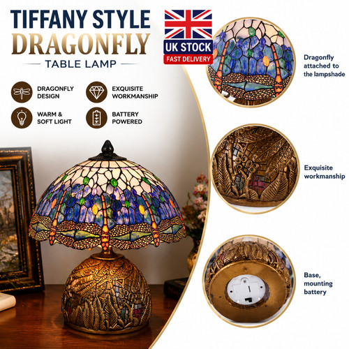 Tiffany style table lamp - tiffany,