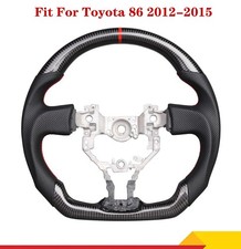 Carbon leather steering wheel - carbon,
