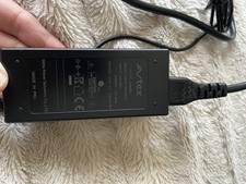 12V 5A (60W) AC Adapter For AvTex TVs, 4-Pin Output Plug, Include Power Lead