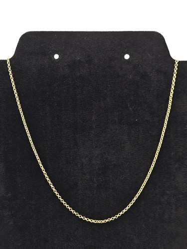 9ct gold belcher chain 20 - gold, chain.