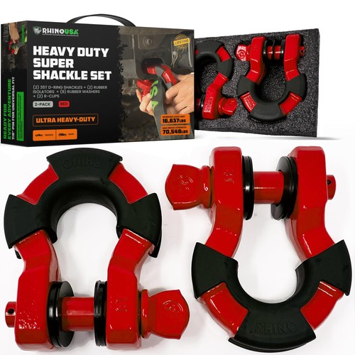 Pack super ring shackles - 2-pack, d